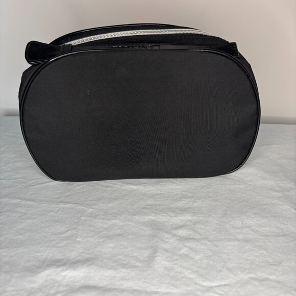 LANCOME Make Up Tote Paris Eiffel Tower Handle Black Red - Picture 4 of 7